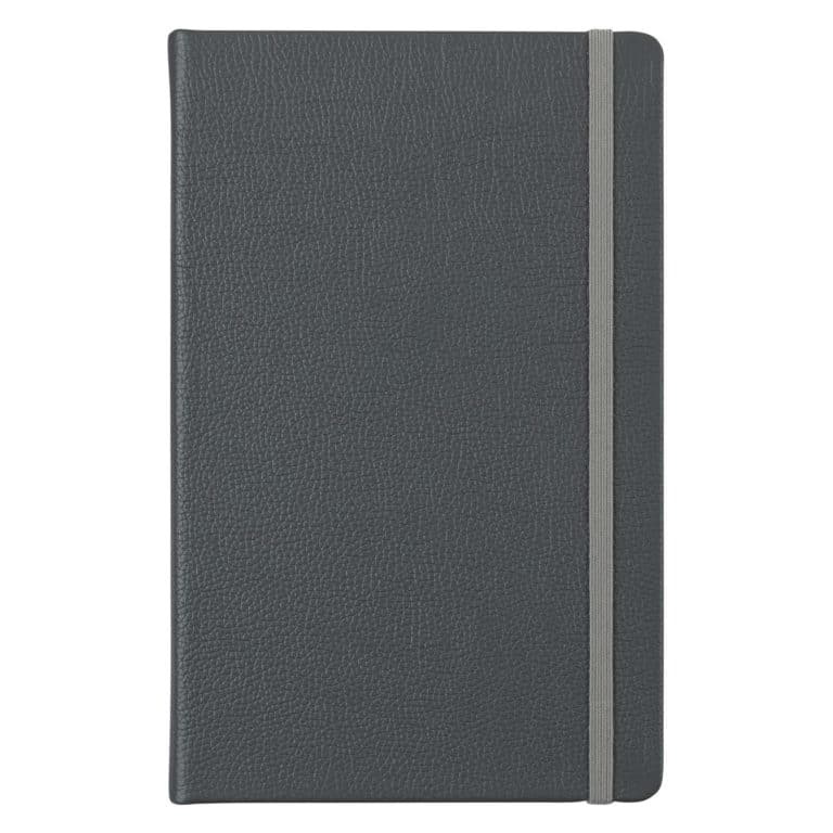 Notebook in Black Leather, Size: 1890 in.